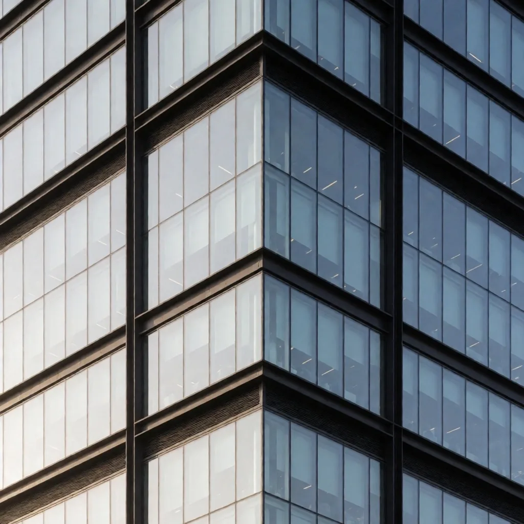 Distrito financiero de Buenos Aires al anochecer